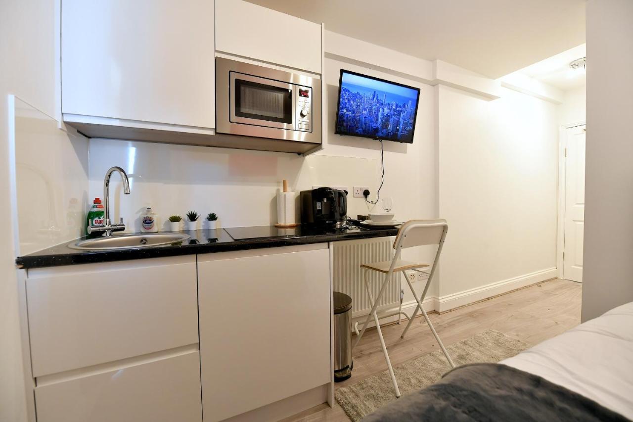 Stylish Studios By Luxestays Fulham London Bagian luar foto