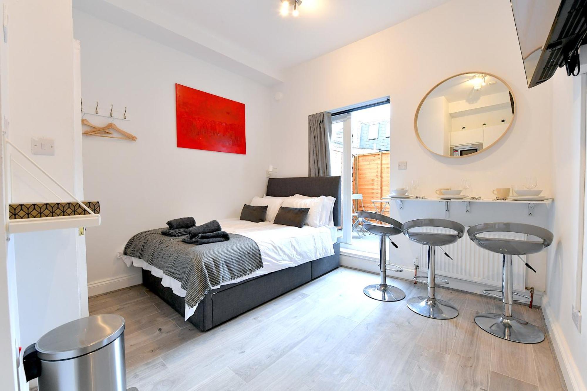 Stylish Studios By Luxestays Fulham London Bagian luar foto