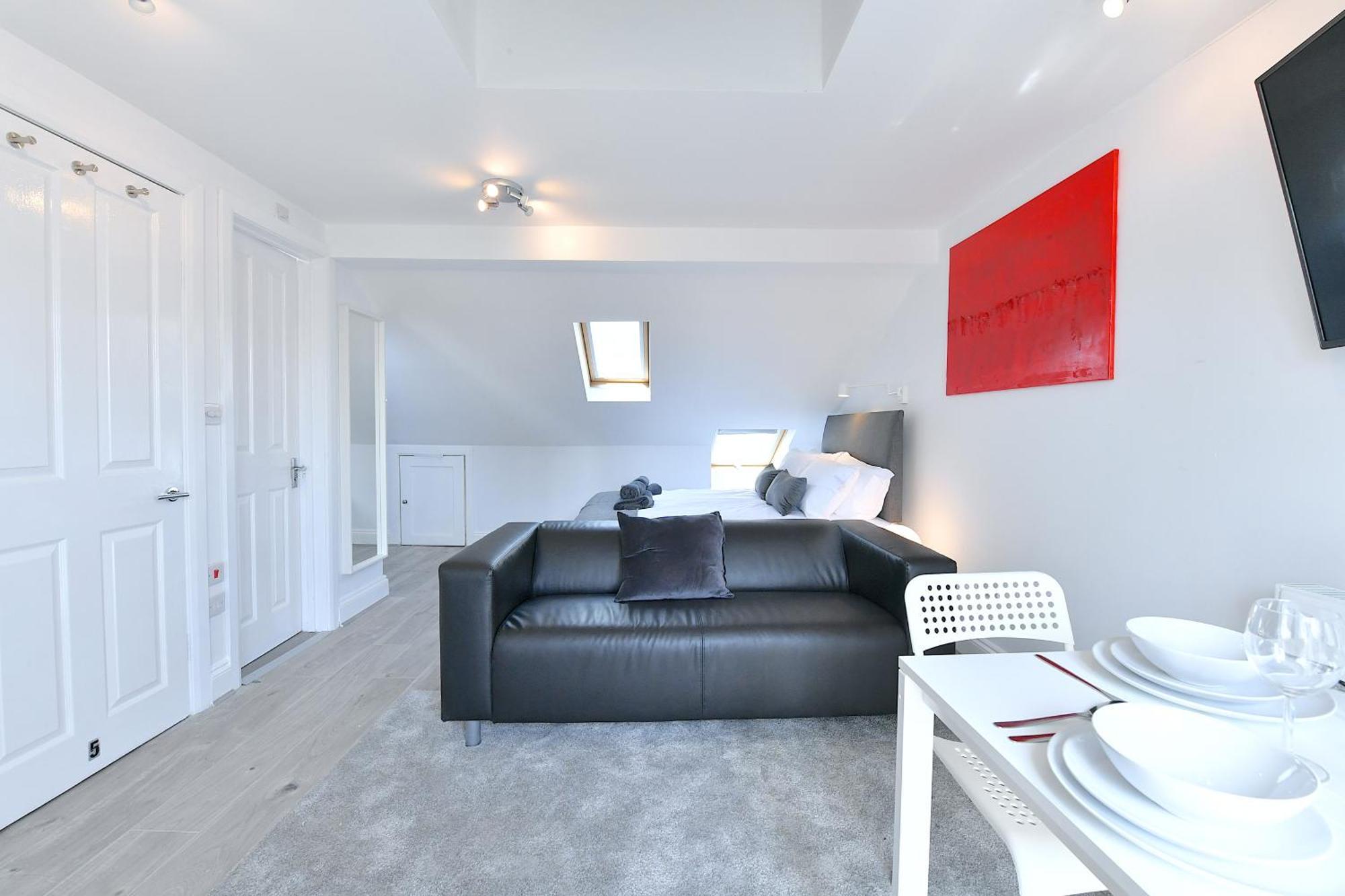 Stylish Studios By Luxestays Fulham London Bagian luar foto