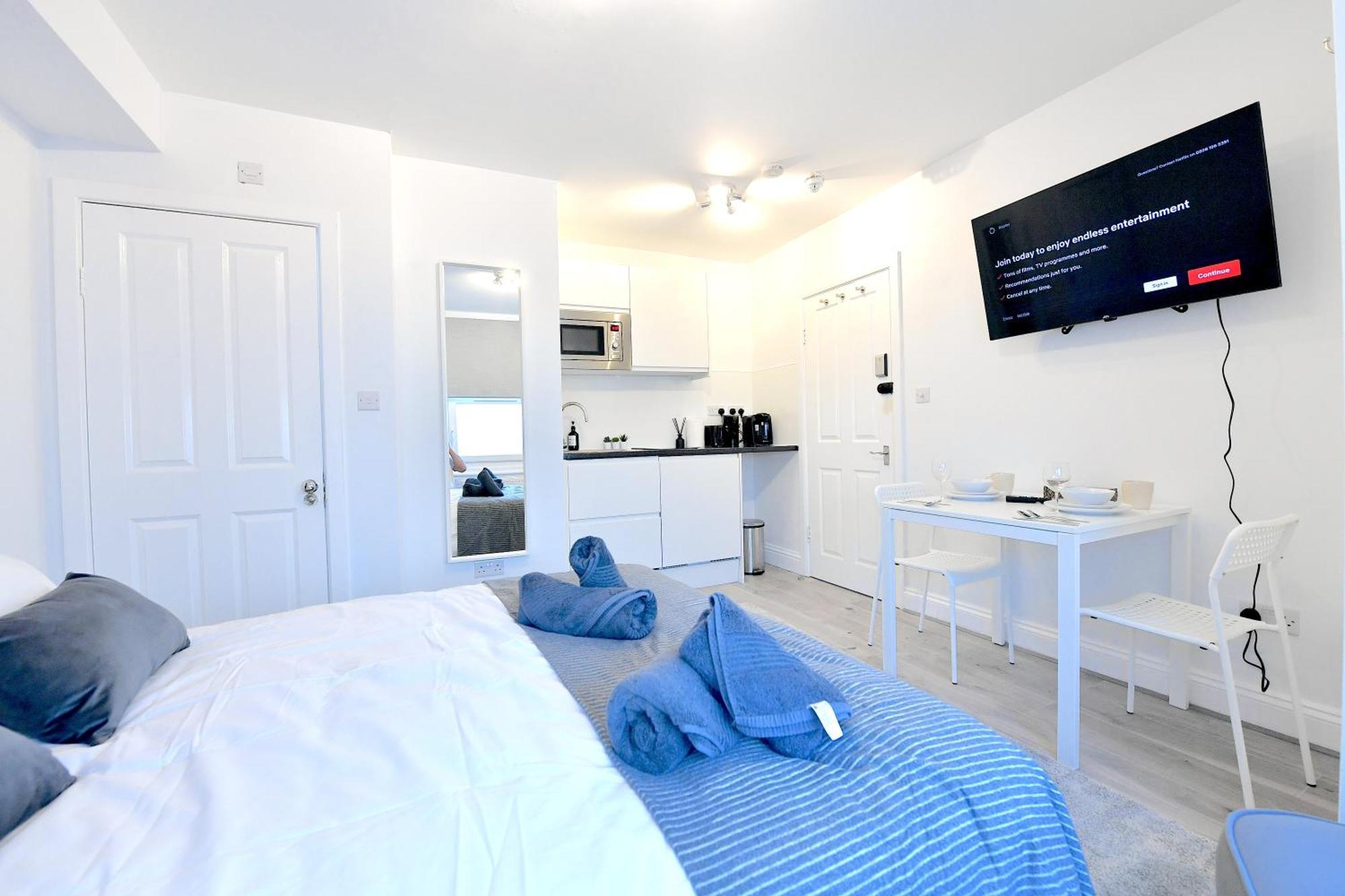 Stylish Studios By Luxestays Fulham London Bagian luar foto
