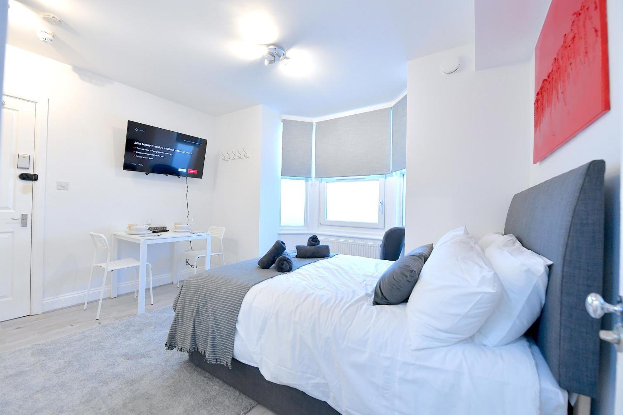 Stylish Studios By Luxestays Fulham London Bagian luar foto