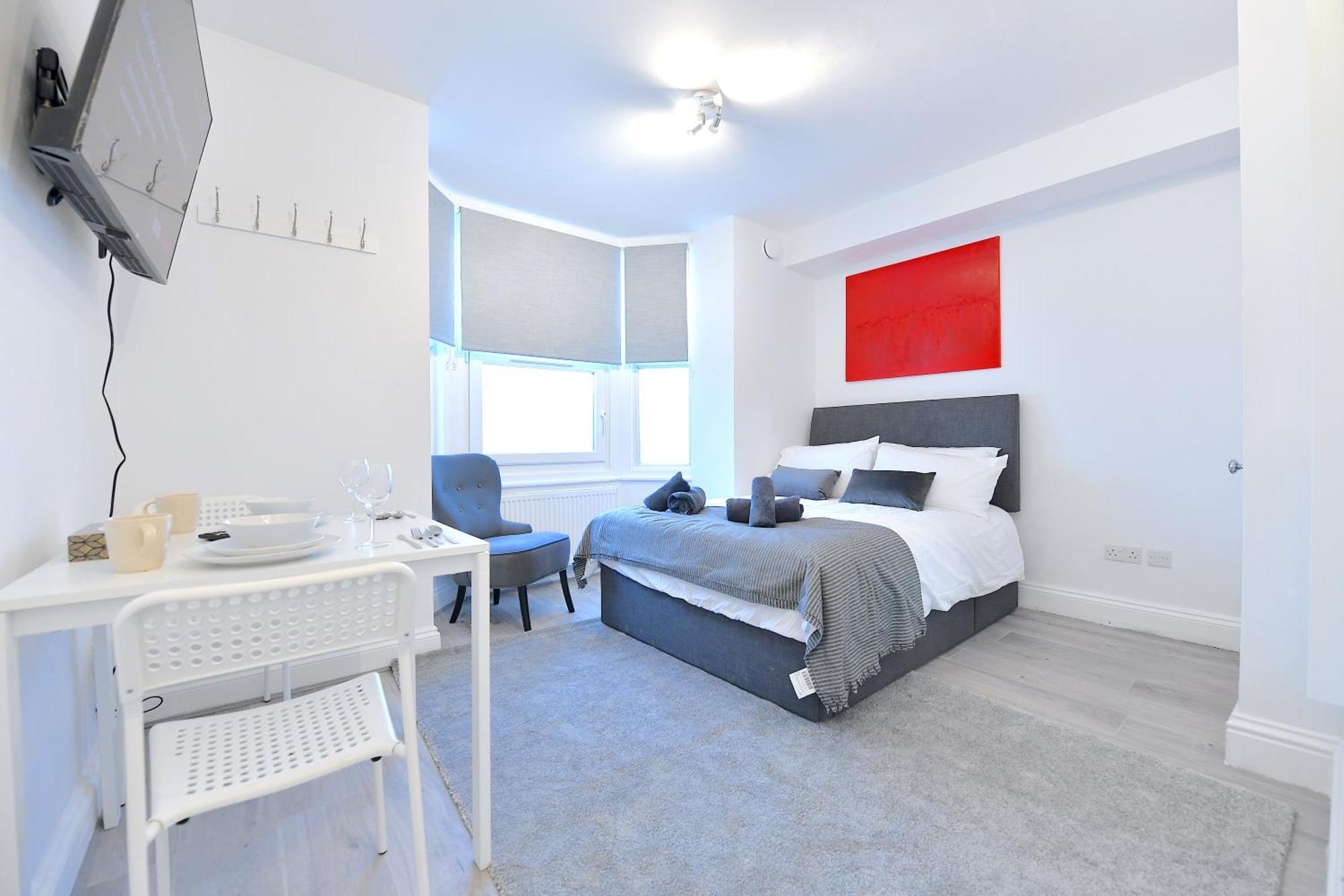 Stylish Studios By Luxestays Fulham London Bagian luar foto