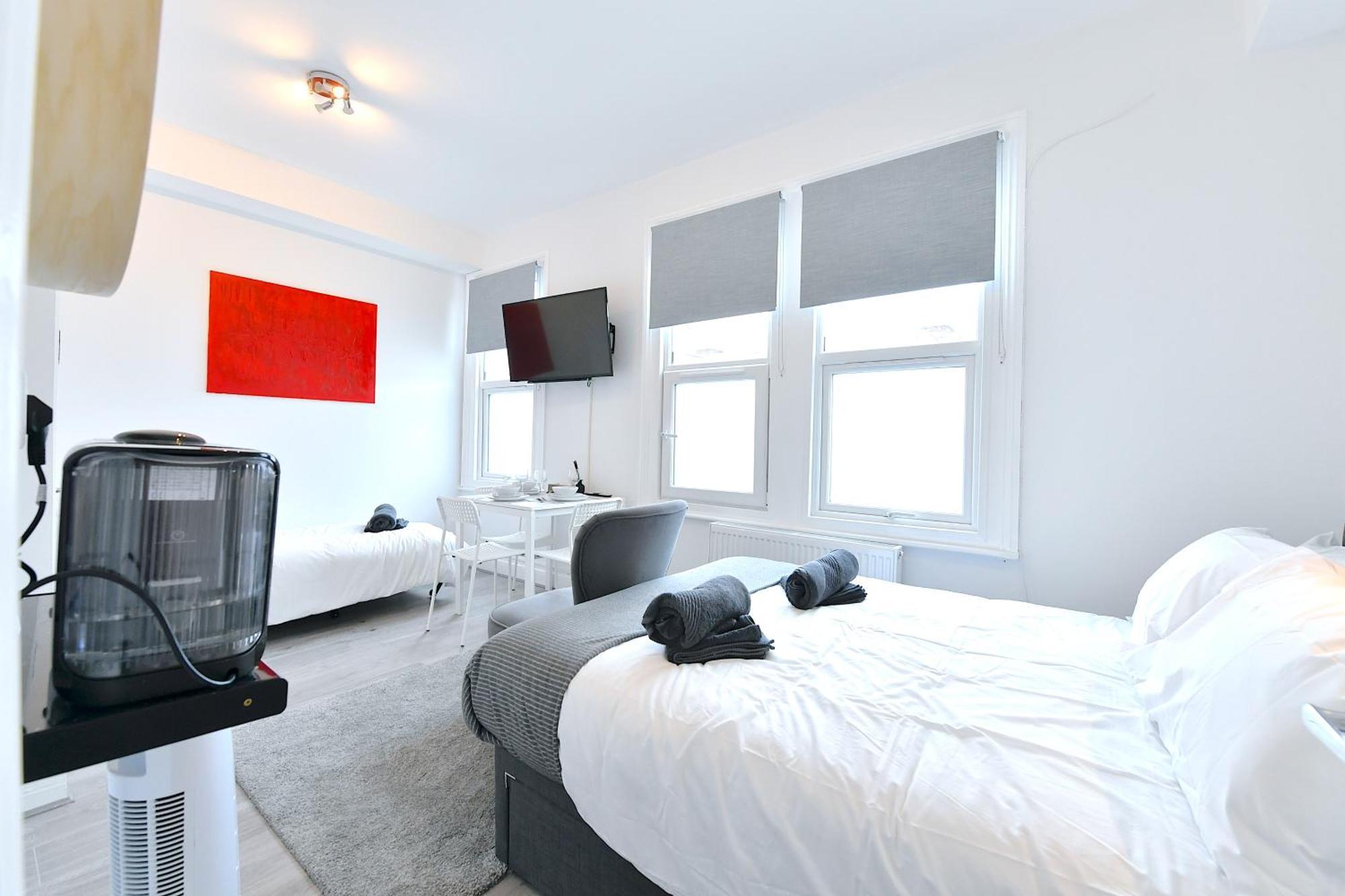 Stylish Studios By Luxestays Fulham London Bagian luar foto