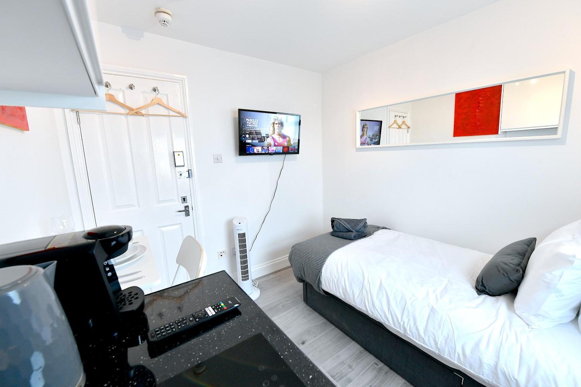 Stylish Studios By Luxestays Fulham London Bagian luar foto