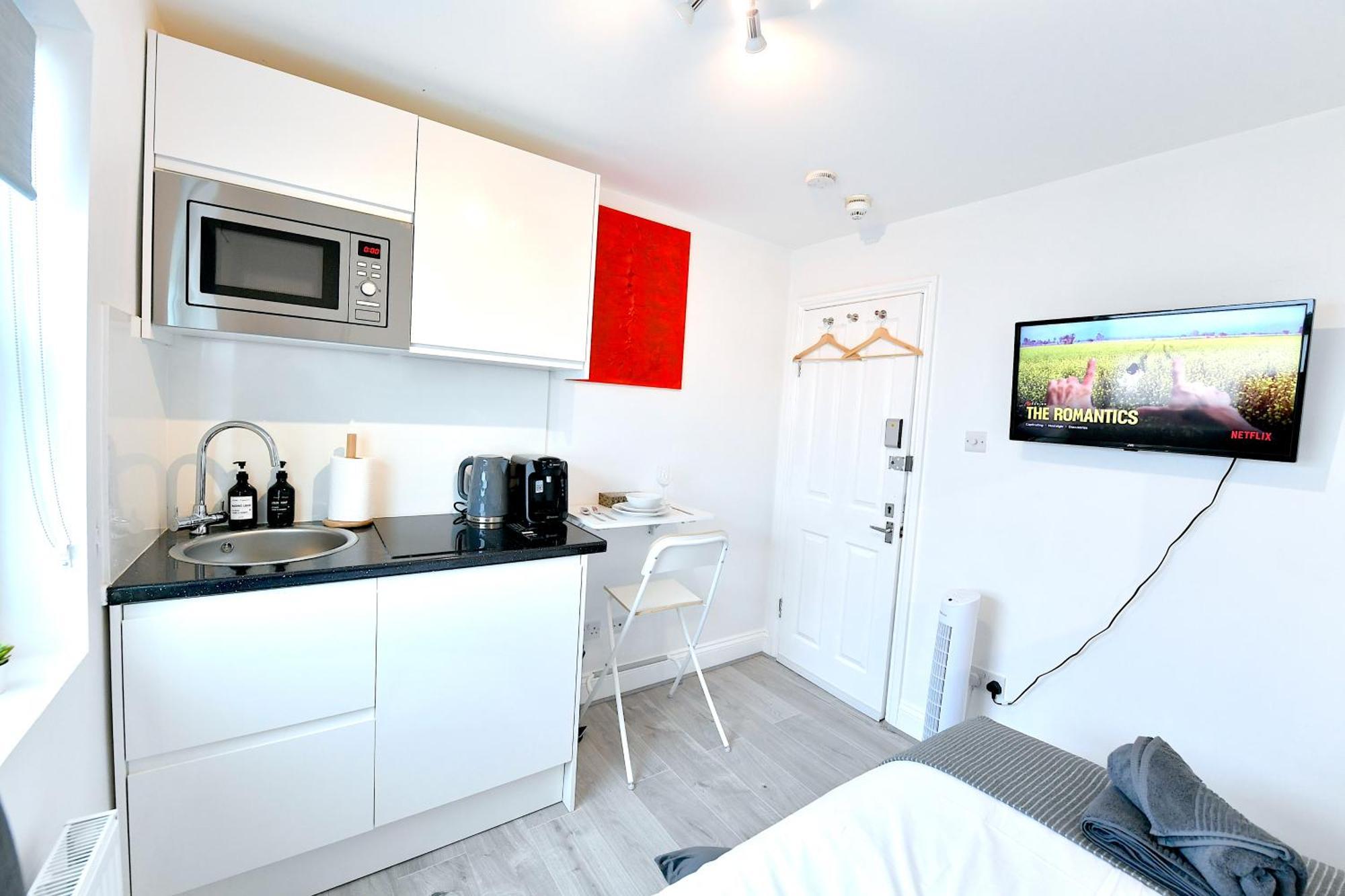 Stylish Studios By Luxestays Fulham London Bagian luar foto
